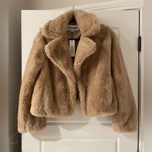 Steve Madden Fur Coat XS NWT